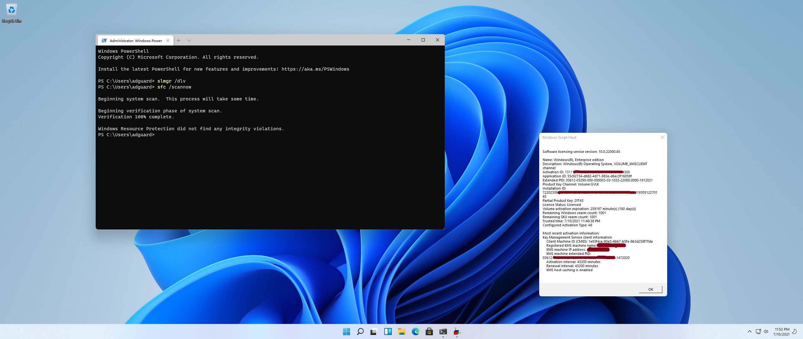 Windows 11 Dev v.21H2 build 22000.65 with Update AIO by adguard x64