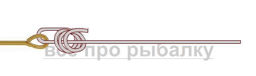 рыболовные узлы - как привязать крючок Центавр картинка 1